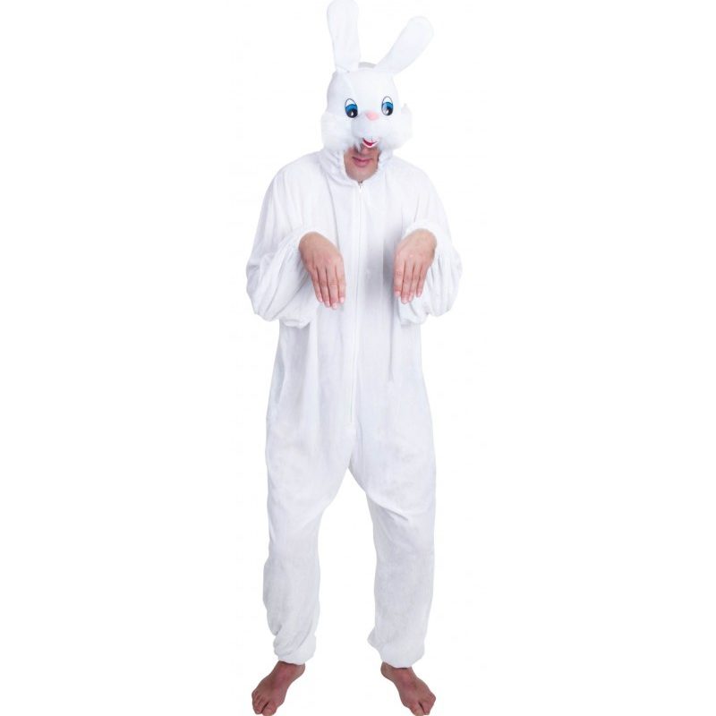 Déguisement de lapin blanc adulte
