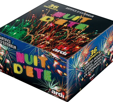 Feu d'artifice Nuit D'été - 36 départs - 25m