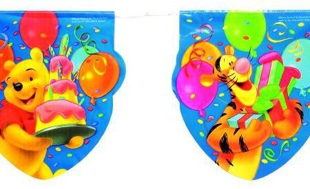 Guirlande d'anniversaire Winnie