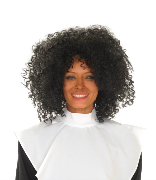 Perruque woopy frisée adulte