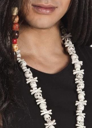 Collier tête de mort