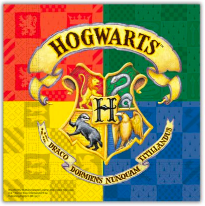 20 serviettes Harry Potter 33x33cm