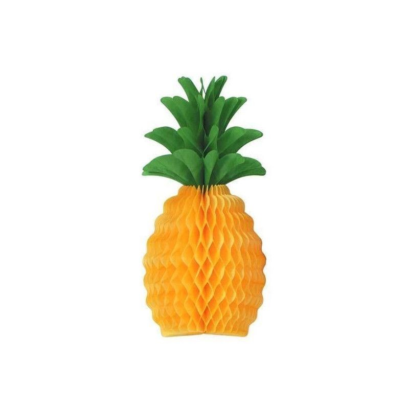 Ananas alvéolé centre de table 35cm