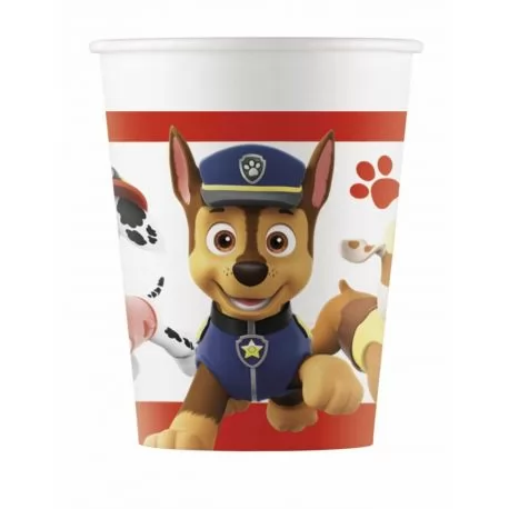 8 gobelets paw patrol