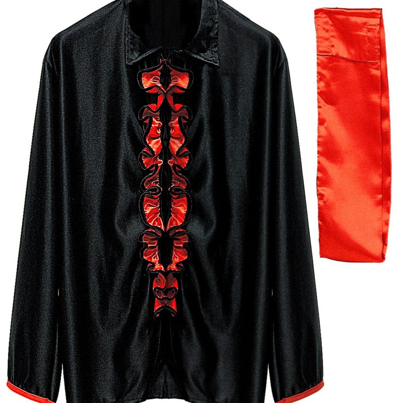 Chemise flamenco et ceinture homme