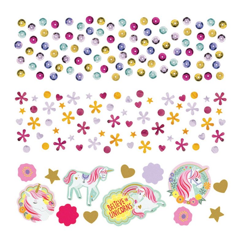 Lot de confettis licorne 34g