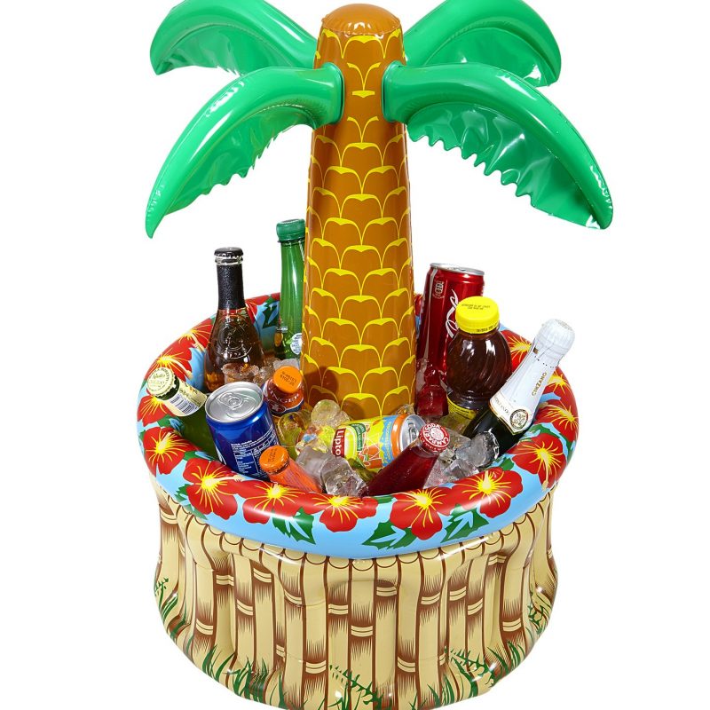 Glacière gonflable palmier 62 cm