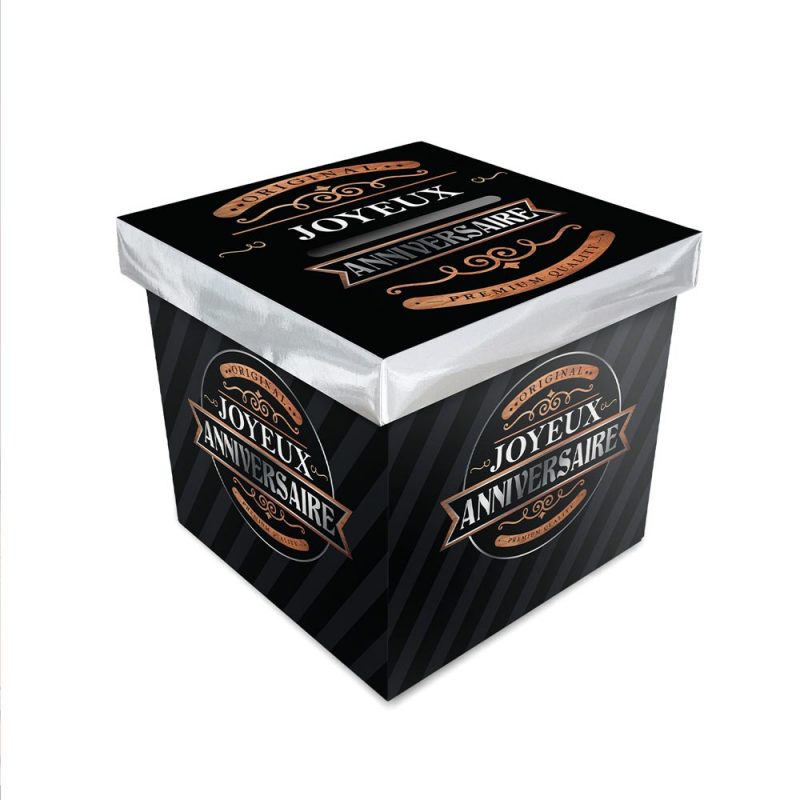 Urne carré original party anniversaire