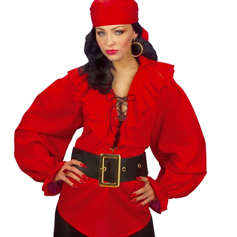 Chemise de pirate pour femme