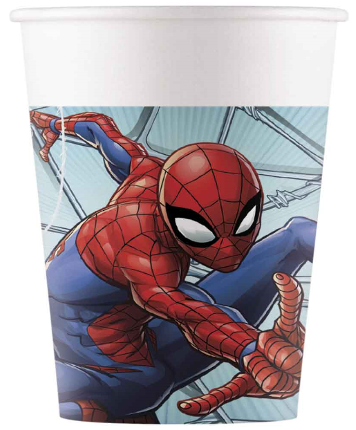 gobelets d'anniversaire Spider-Man 200 ml - Marvel