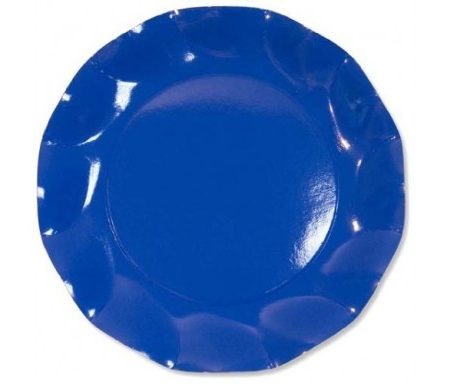 10 assiettes en carton ondulées