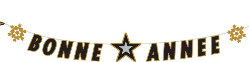 Guirlande XXL Bonne Année 5 M