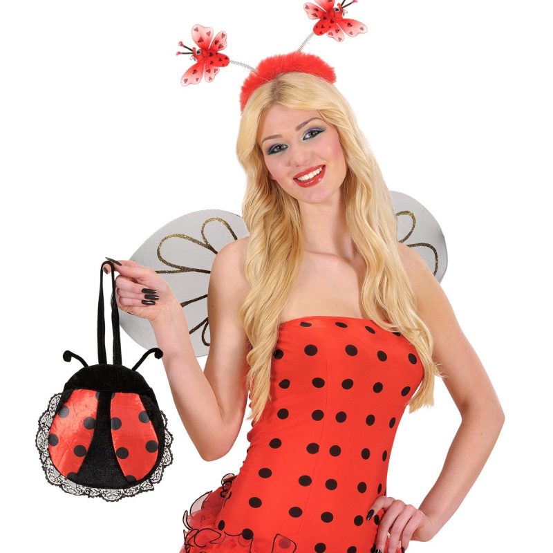 Serre-tête coccinelle rouge