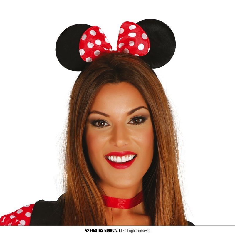 Serre-tête oreilles de Minnie Mouse