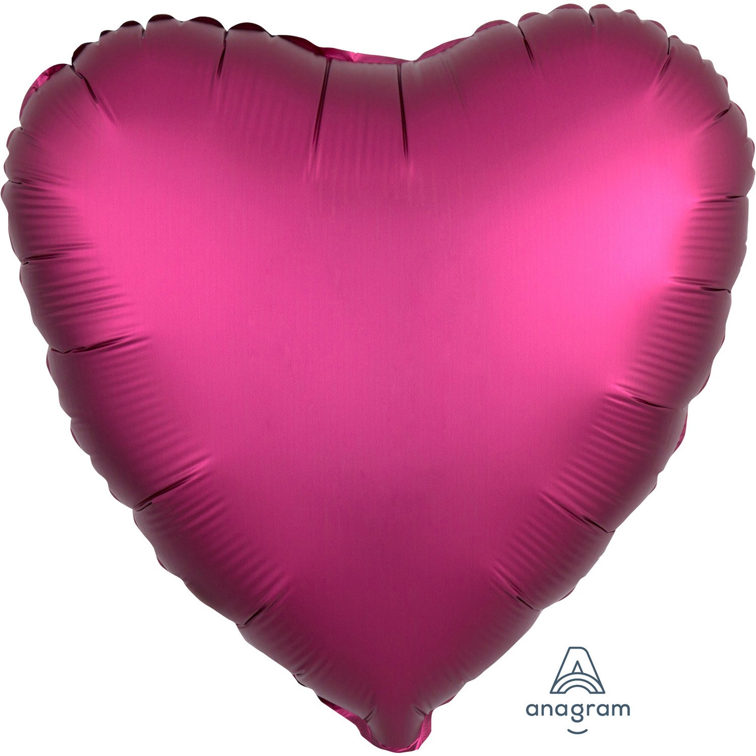 Ballon coeur aluminium 43 cm 4 Ballon coeur aluminium 43 cm