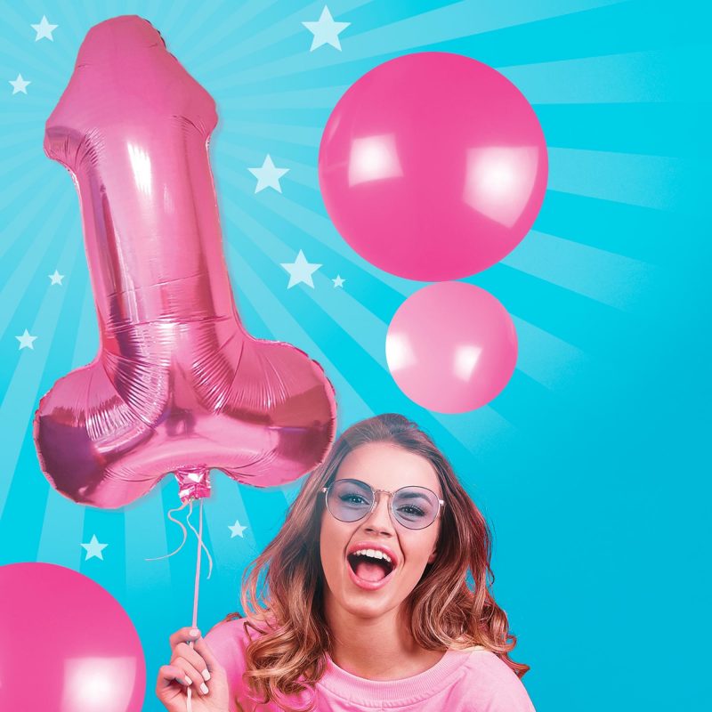 Ballon métal aluminium zizi