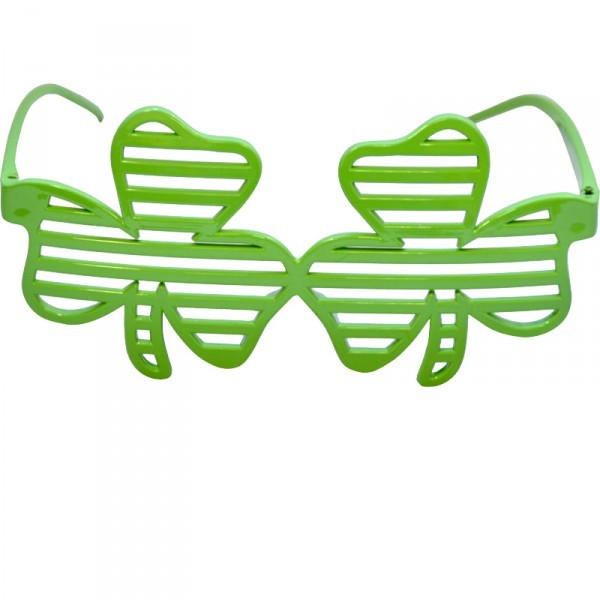 Lunettes trèfles vertes