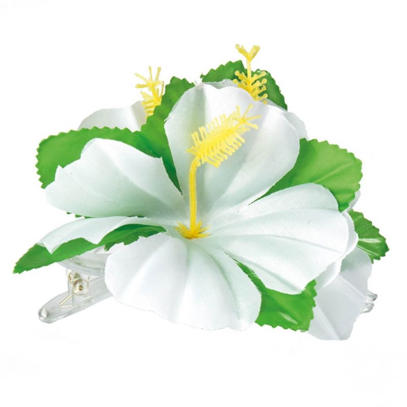 Pince à cheveux ibiscus