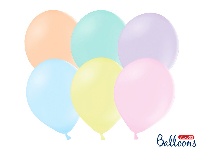 Ballon de baudruche mix pastel - 30cm