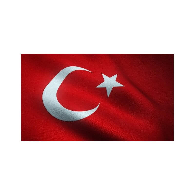 Drapeau de la Turquie 90x150 cm