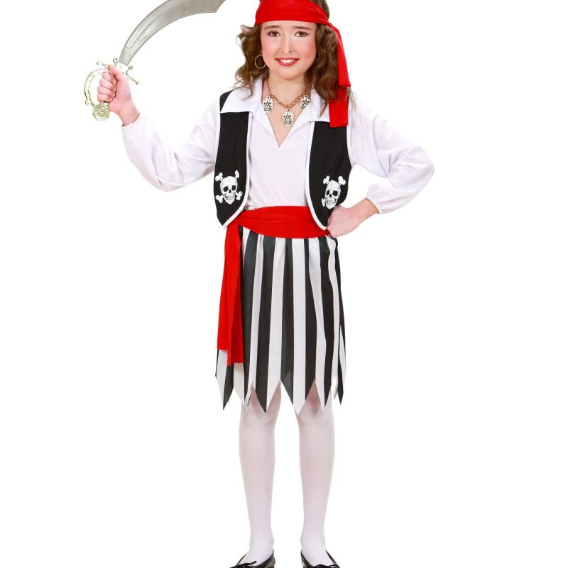 Déguisement pirate rouge enfant