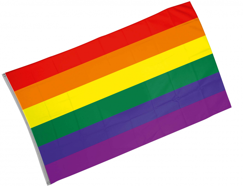Drapeau arc-en-ciel - 90x150cm