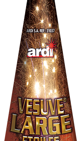 Vésuve Large étoiles crépitantes - 45 sec