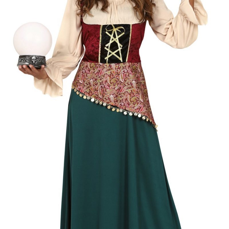 Déguisement de gitane voyante - adulte