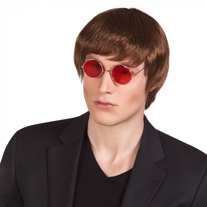 Perruque châtain courte