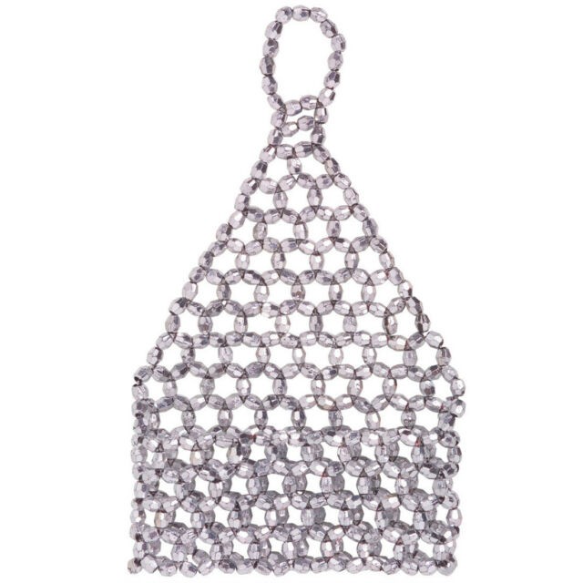 Gant à perle argent