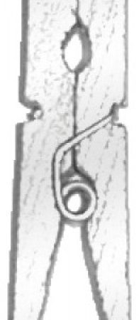 Lot de 12 mini pinces à linge