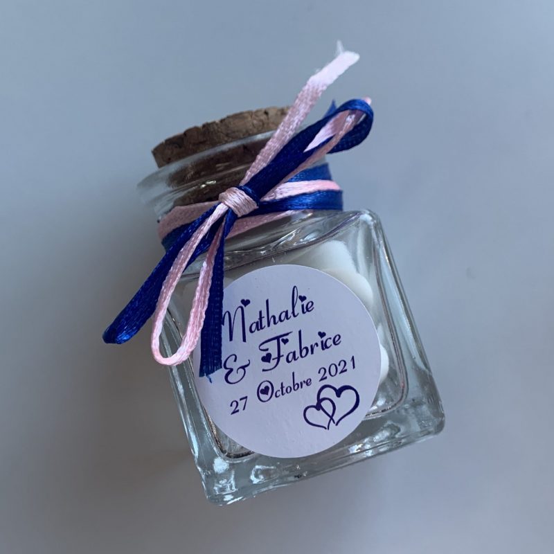 Etiquette contenant personnalisée