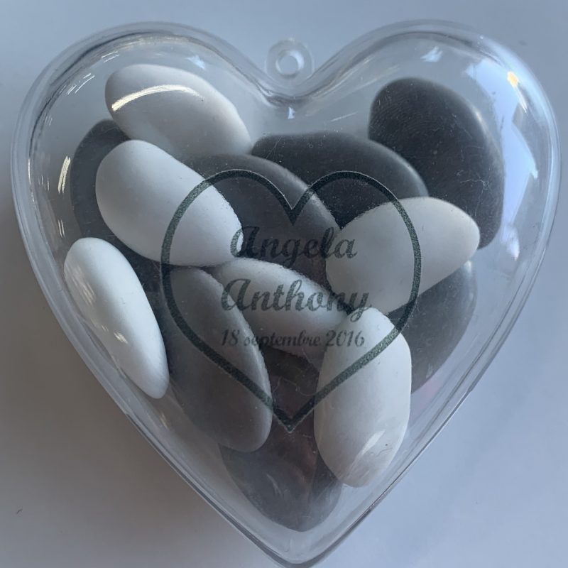 Etiquette personnalisée contenant