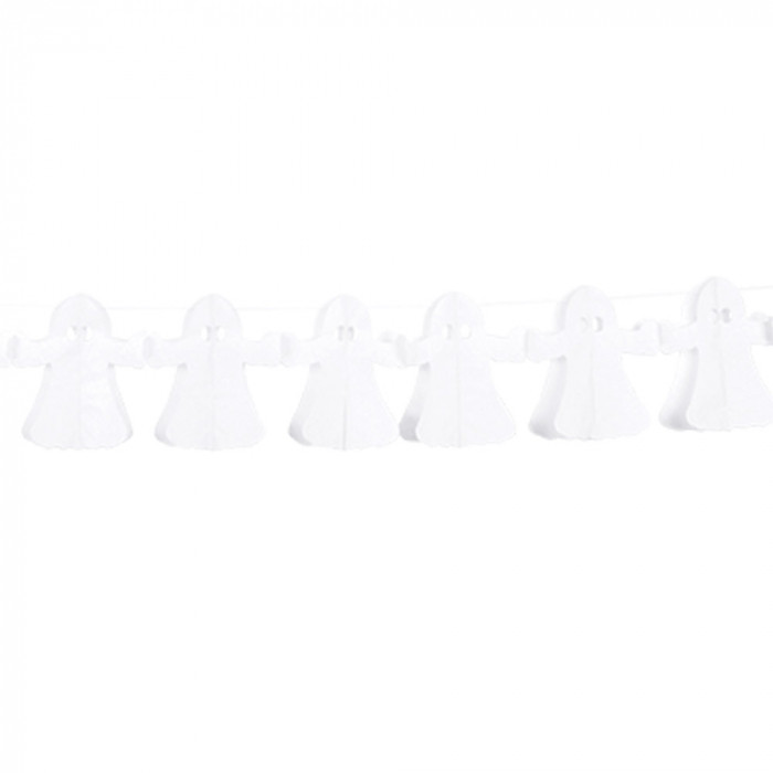 Guirlande Fantôme en papier 4m