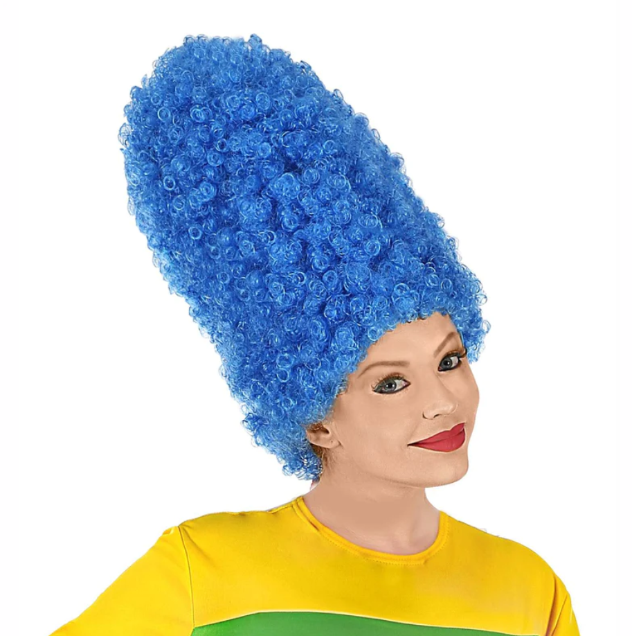 Perruque frisée Marge Simpson 1 Perruque frisé marge Simpson
