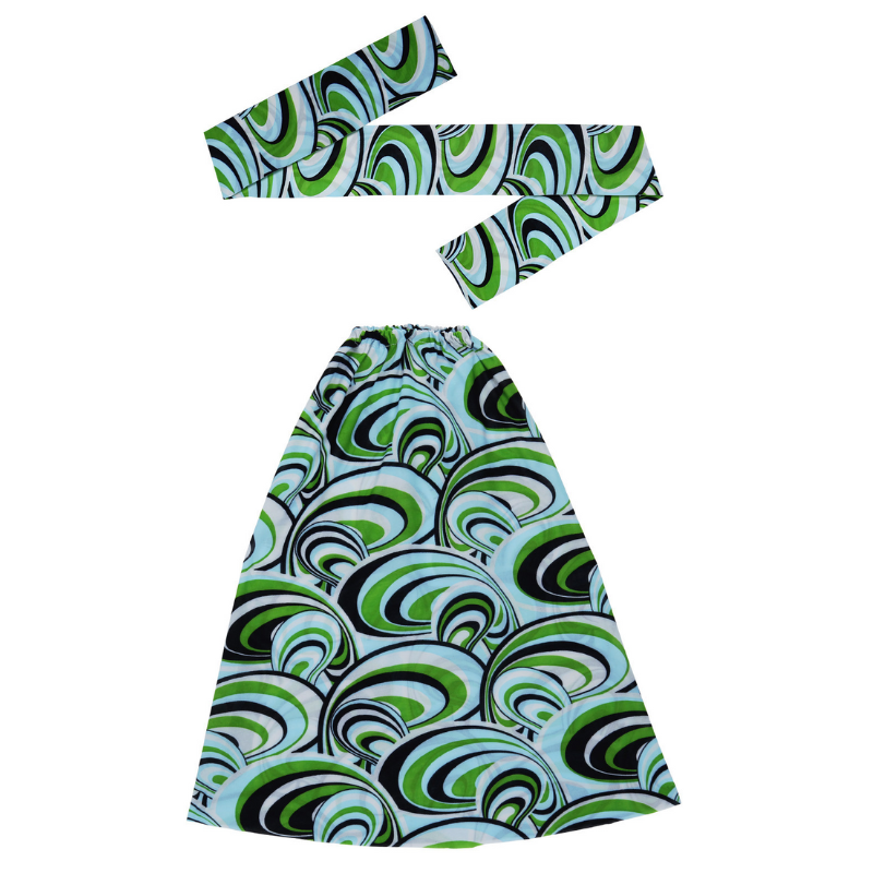 Set années 70 bandeau et jambières