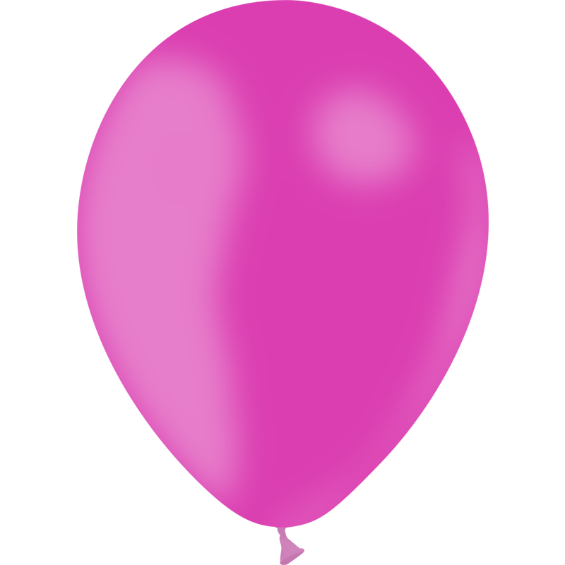 Ballon de baudruche rose fushia - 28 cm