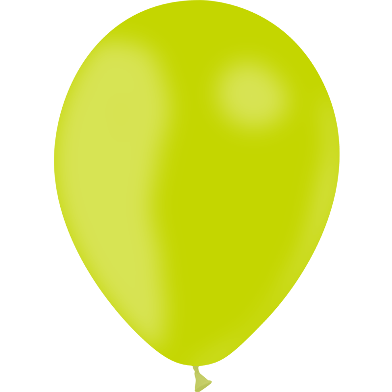 Ballon de baudruche vert pomme - 28 cm