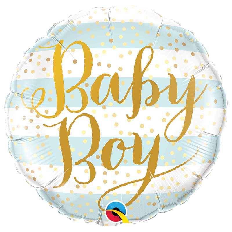 Ballon Baby boy en aluminium