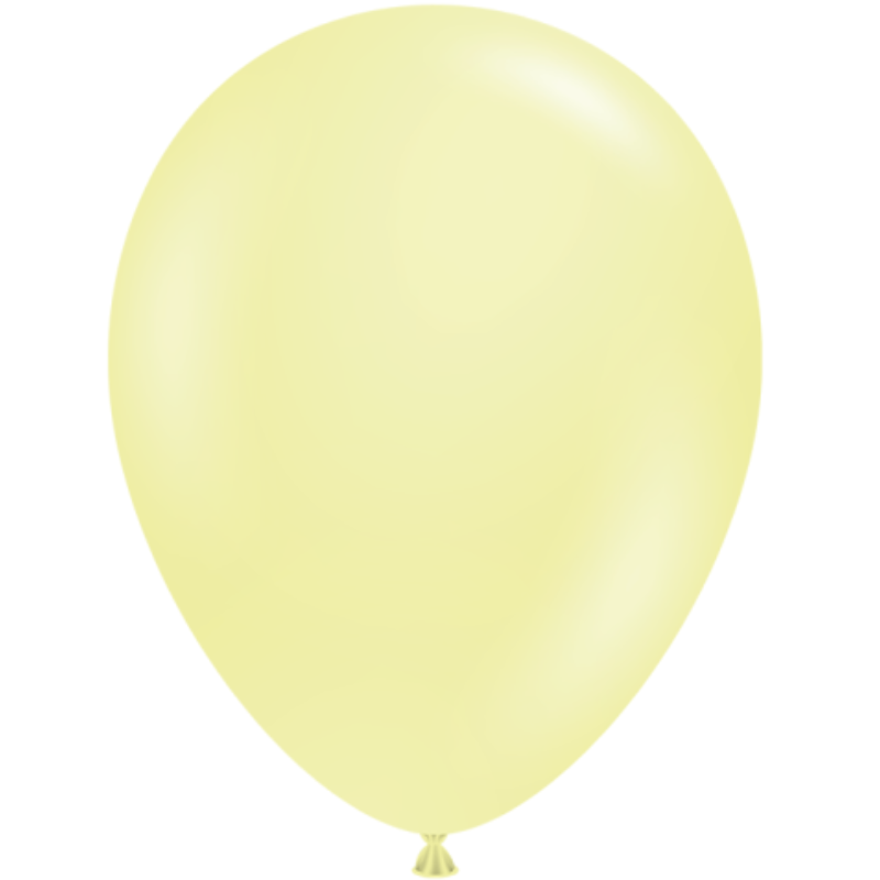 Ballon de baudruche standard ivoire - 28 cm