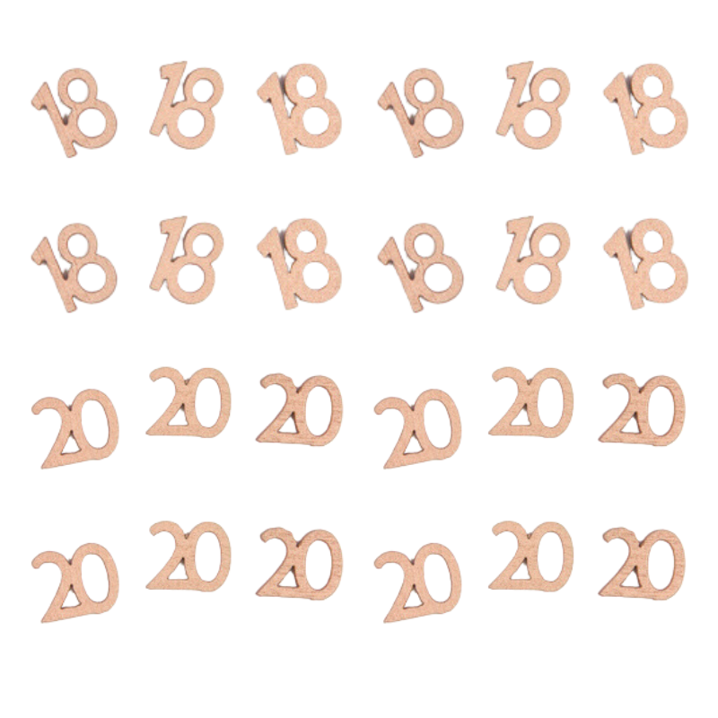 Décoration de table âge