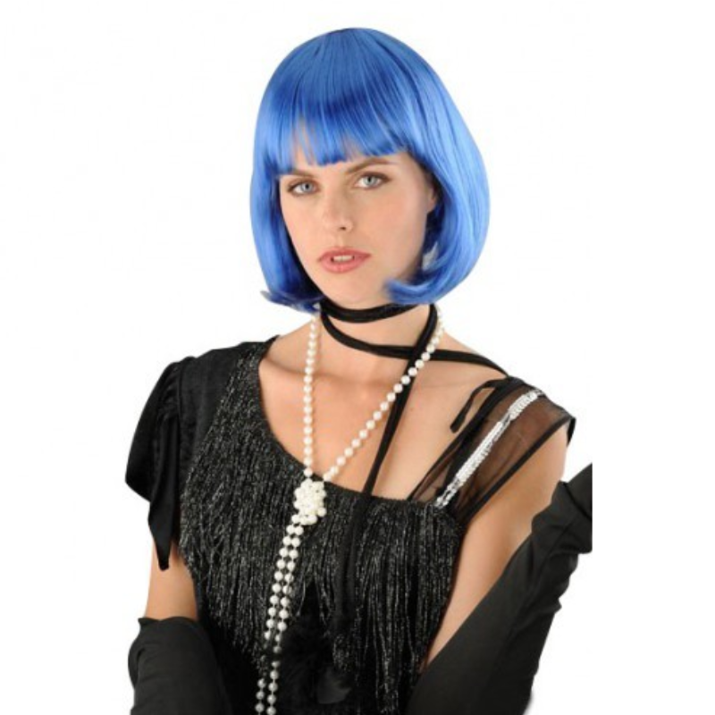 Perruque cabaret carré frange