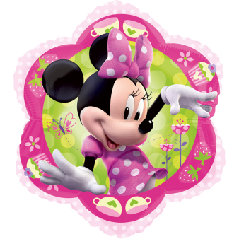 Ballon Minnie Mouse en aluminium