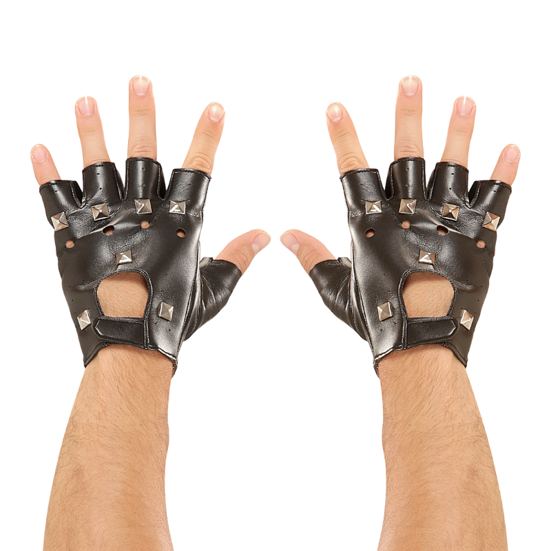 Mitaines de motard à clou - mixte