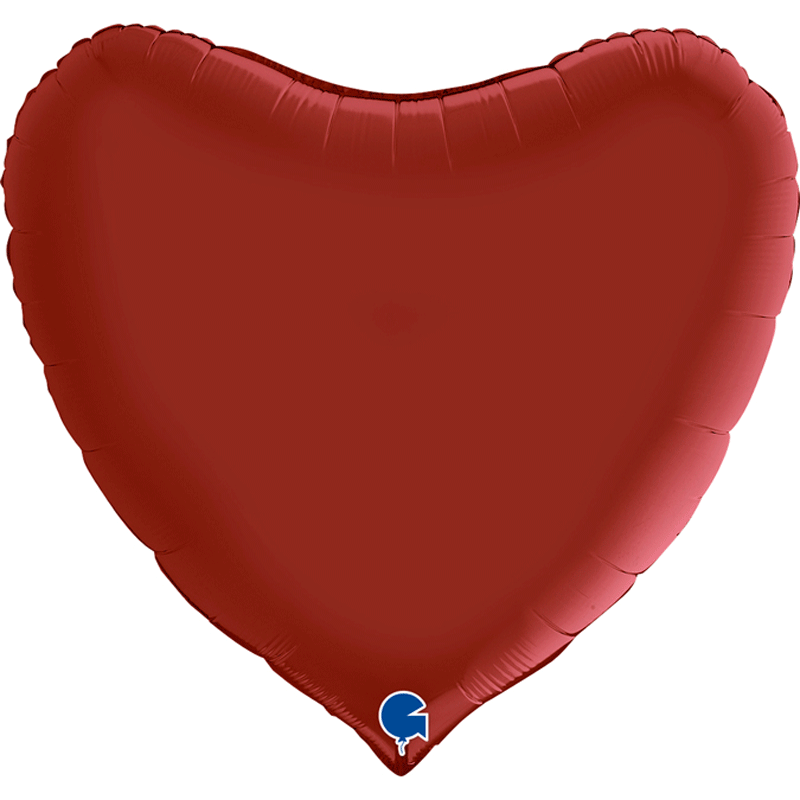 Ballon coeur rouge