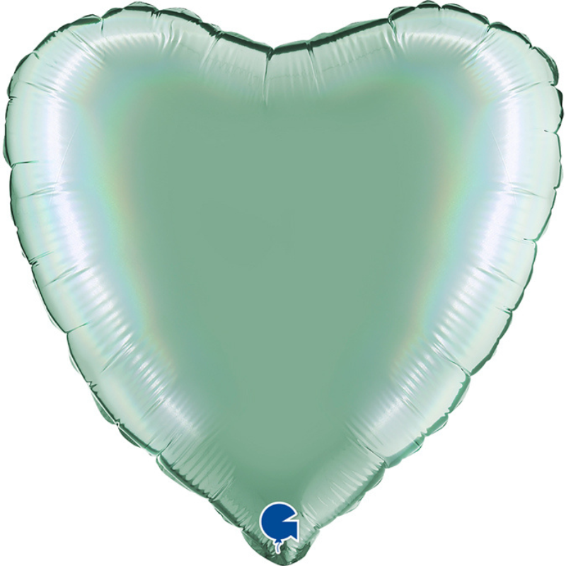 Ballon coeur vert