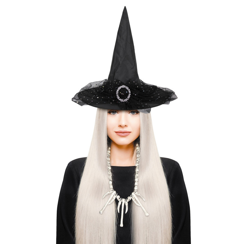 Le Chapeau Sorcière avec Broche
