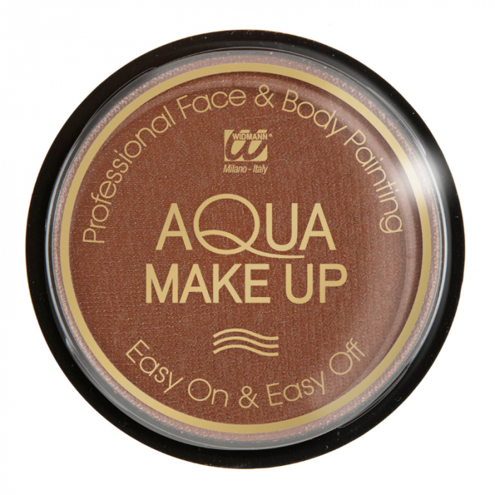 Aqua make up marron