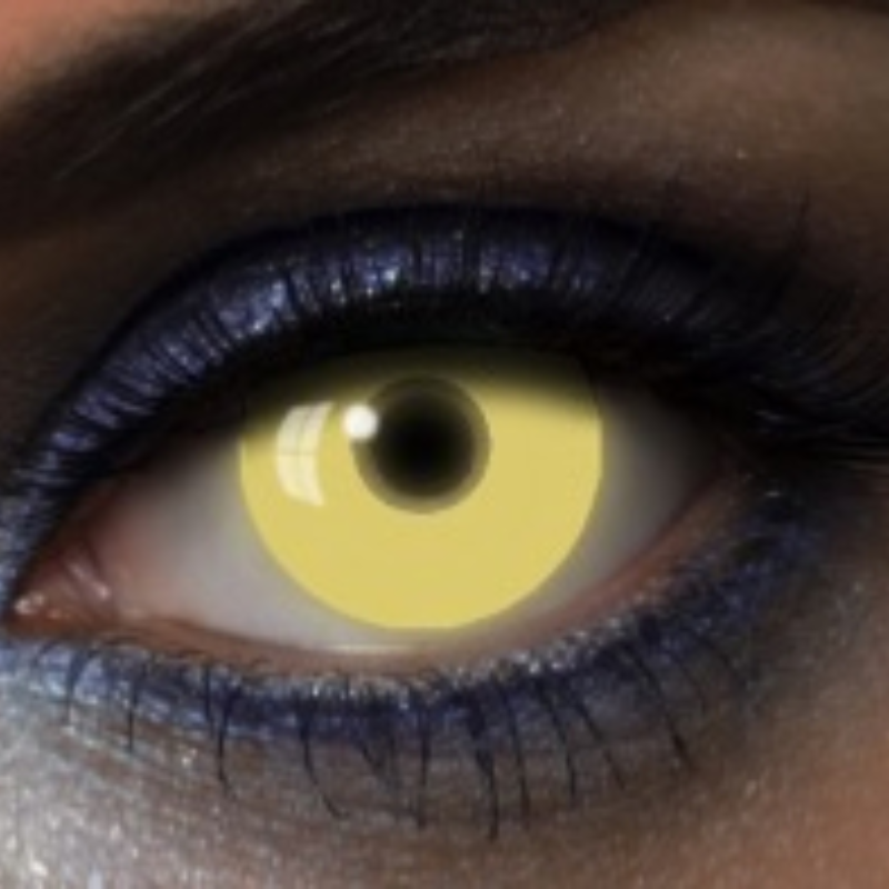 Lentilles hebdomadaires UV yellow