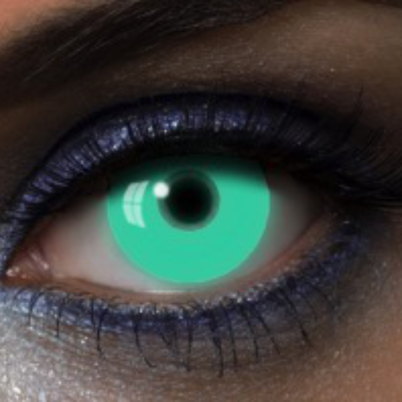 Lentilles hebdomadaires UV green
